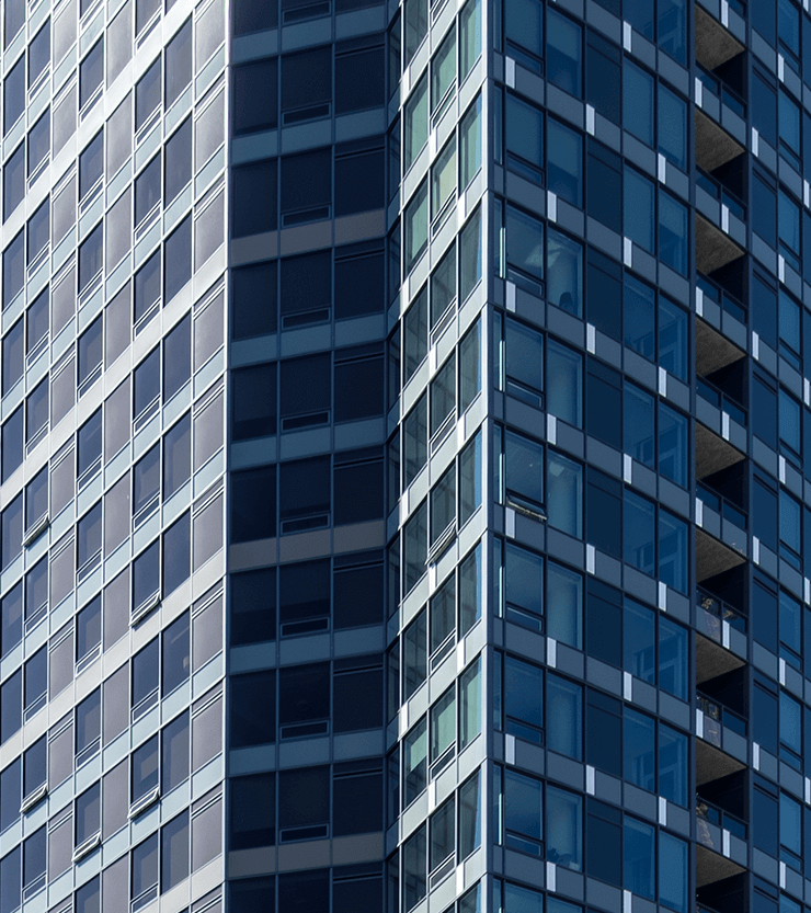 close up of Tower 12 Building